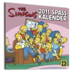 Panini The Simpsons Spass Wand-Kalender 2011