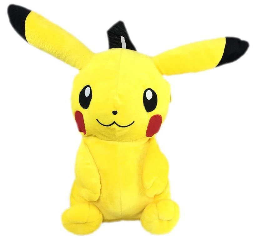 Diverse Pokémon Pikachu Plüsch-Rucksack 30cm 3 Diverse Pokémon Pikachu Plüsch-Rucksack 30cm