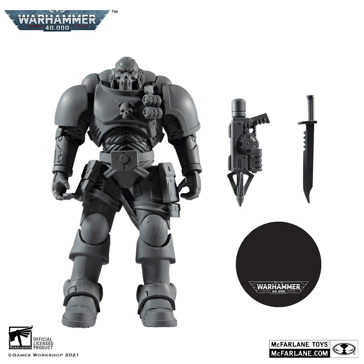 Warhammer 40k - Space Marine Reiver With Grapnel Launcher (AP) Figur 3 Warhammer 40k - Space Marine Reiver With Grapnel Launcher (AP) Figur
