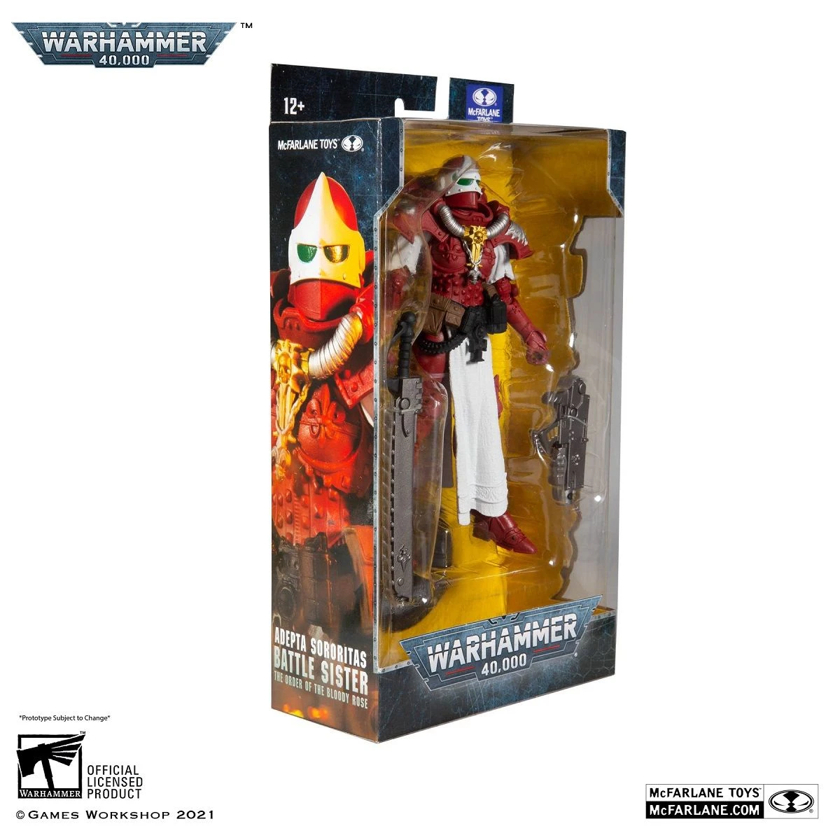 Warhammer 40k - Adepta Sororitas Battle Sister Red Figur 10 Warhammer 40k - Adepta Sororitas Battle Sister Red Figur – Bild 9