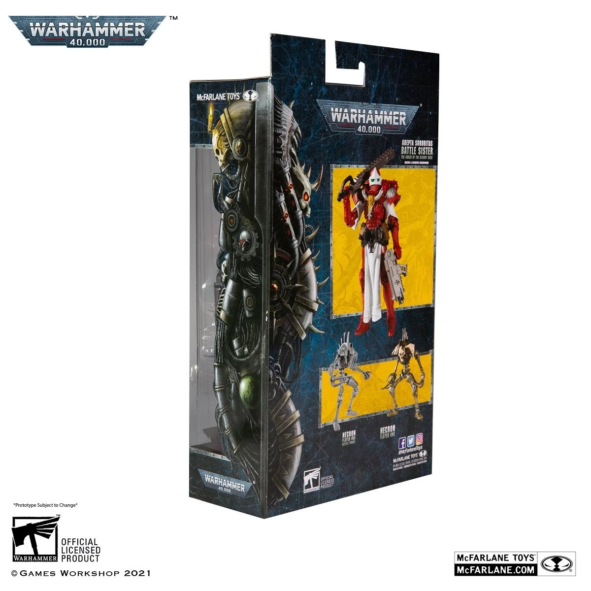 Warhammer 40k - Adepta Sororitas Battle Sister Red Figur 11 Warhammer 40k - Adepta Sororitas Battle Sister Red Figur – Bild 10