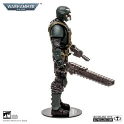 Warhammer 40k - Darktide Veteran Guardsman Figur -Hochwertiger Spielzeugladen 10971 warhammer 40000 7in figures wv6 cadian veteran guard dark tide 05 logos
