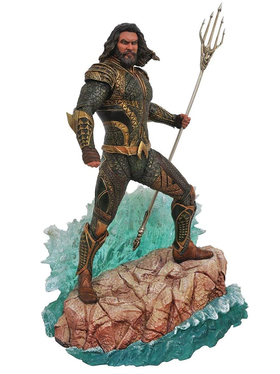 Diamond Select Justice League Movie: Aquaman DC Gallery Figur 3 Diamond Select Justice League Movie: Aquaman DC Gallery Figur