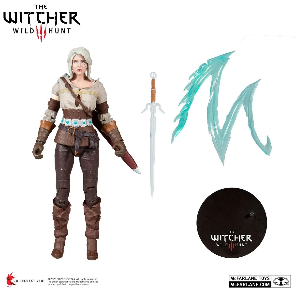 The Witcher 3 Wild Hunt - Ciri Actionfigur 4 The Witcher 3 Wild Hunt - Ciri Actionfigur – Bild 2
