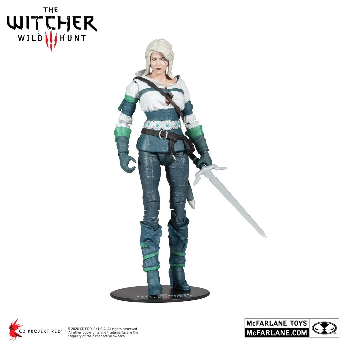 The Witcher 3 Wild Hunt - Ciri (Elder Blood) Actionfigur 4 The Witcher 3 Wild Hunt - Ciri (Elder Blood) Actionfigur – Bild 2