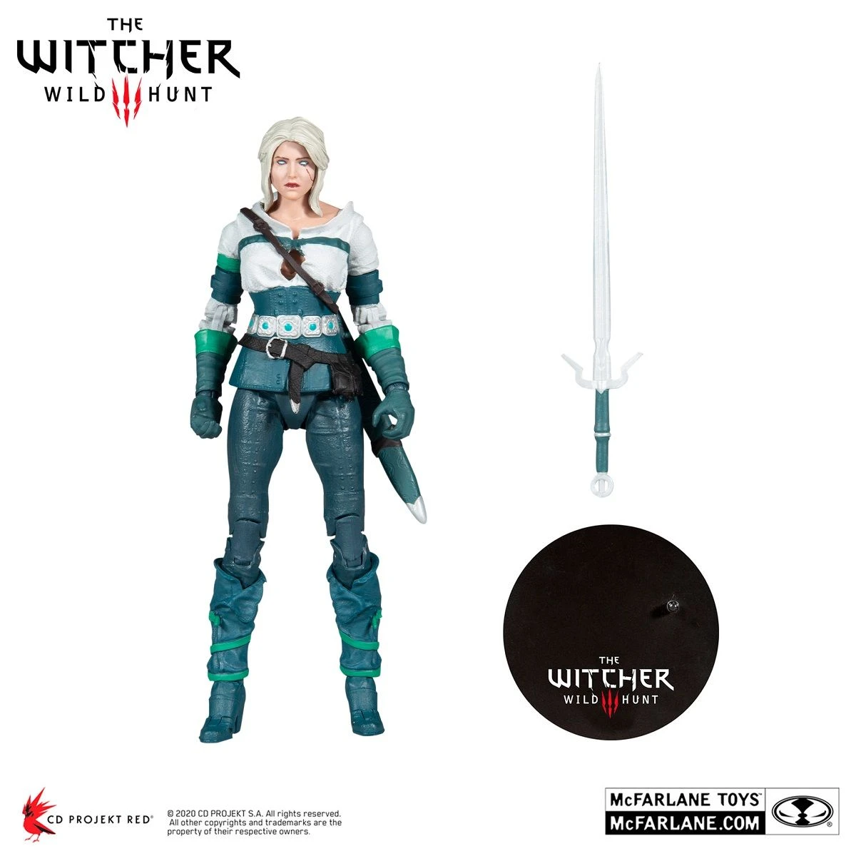 The Witcher 3 Wild Hunt - Ciri (Elder Blood) Actionfigur 3 The Witcher 3 Wild Hunt - Ciri (Elder Blood) Actionfigur