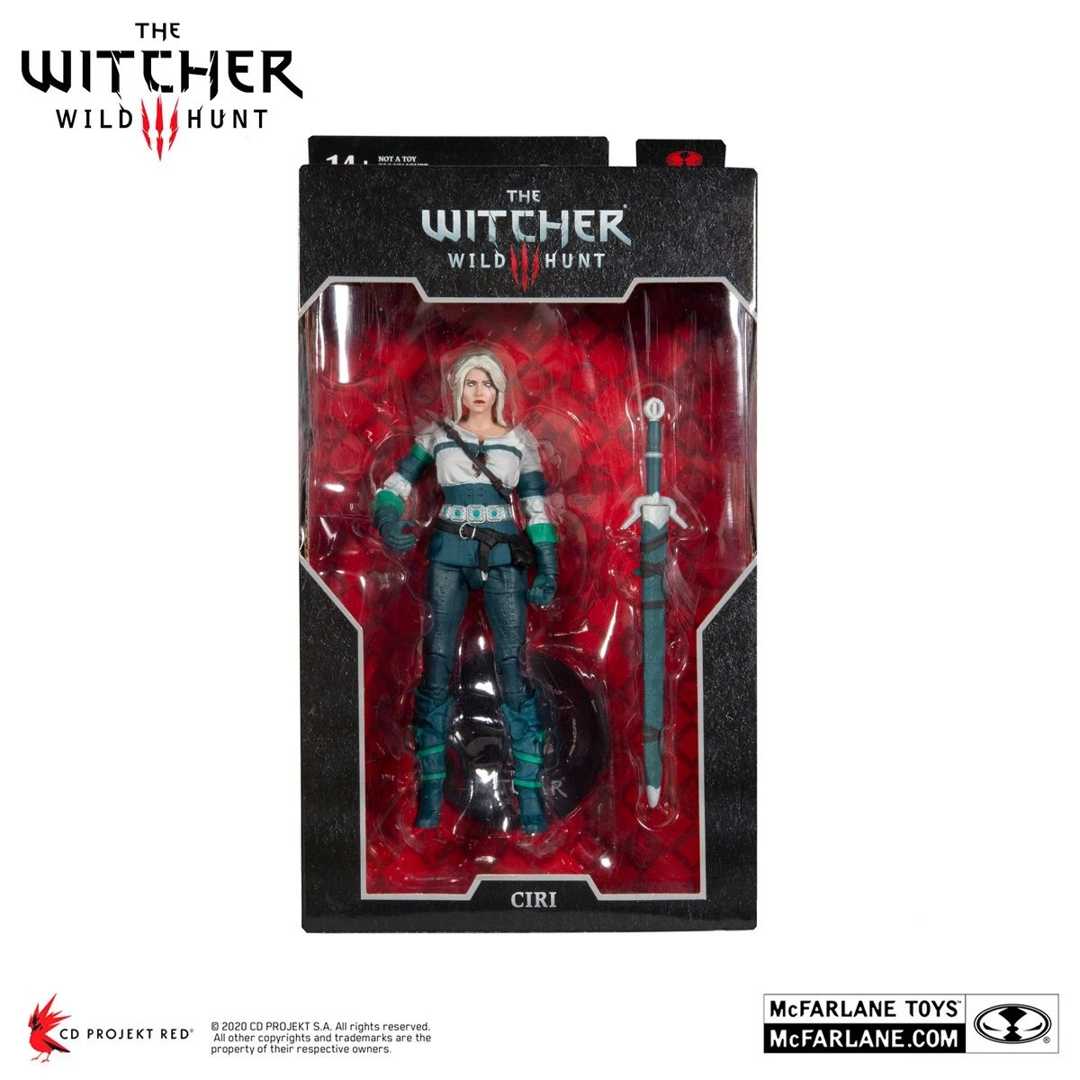 The Witcher 3 Wild Hunt - Ciri (Elder Blood) Actionfigur 10 The Witcher 3 Wild Hunt - Ciri (Elder Blood) Actionfigur – Bild 8