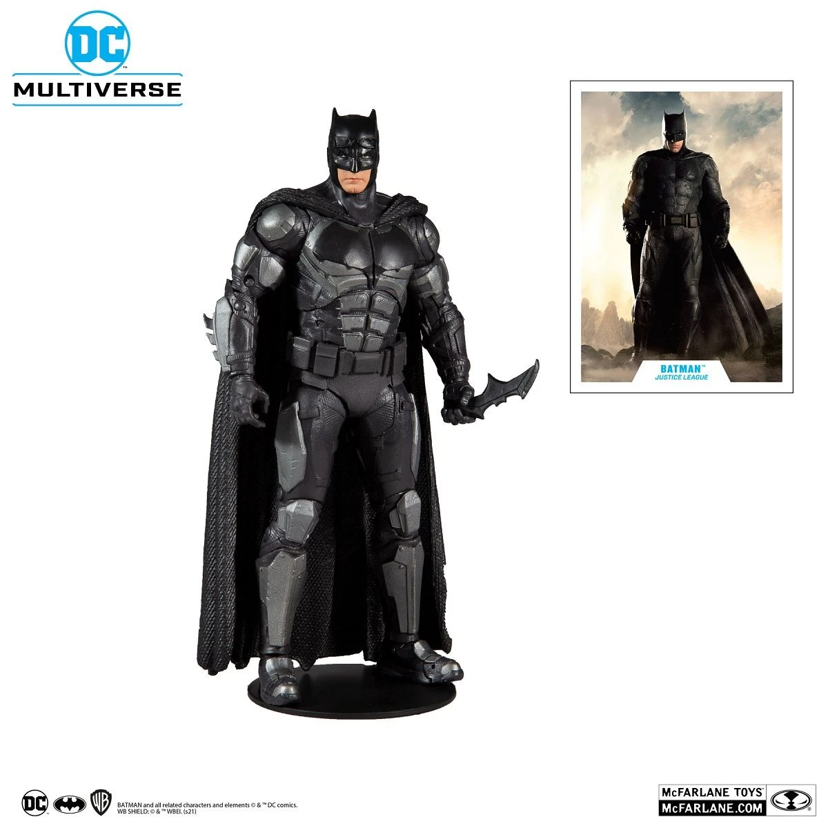 DC Justice League Movie - Batman - Actionfigur 3 DC Justice League Movie - Batman - Actionfigur