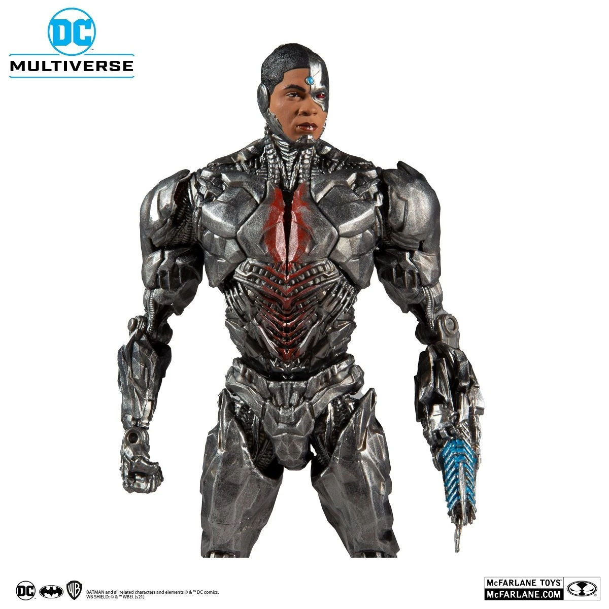 DC Justice League Movie - Cyborg - Actionfigur 8 DC Justice League Movie - Cyborg - Actionfigur – Bild 6