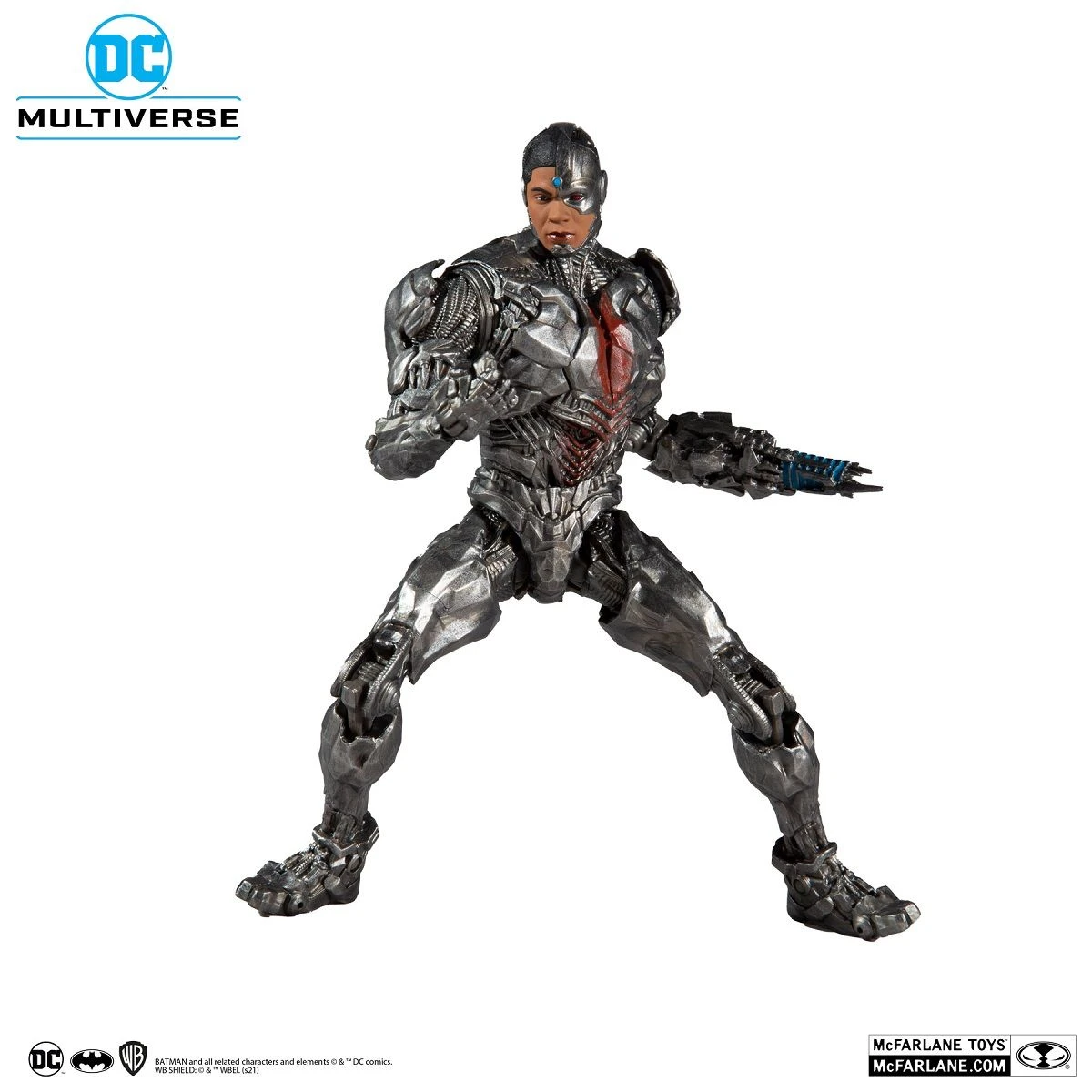 DC Justice League Movie - Cyborg - Actionfigur 9 DC Justice League Movie - Cyborg - Actionfigur – Bild 7