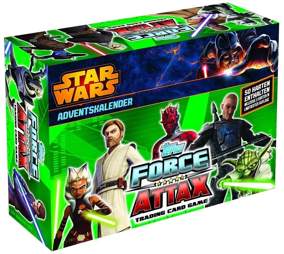 Topps Star Wars - Force Attax Serie 5 Adventskalender (DE) 3 Topps Star Wars - Force Attax Serie 5 Adventskalender (DE)
