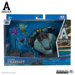 Avatar: The Way Of Water - Deluxe CET-OPS Crabsuit -Hochwertiger Spielzeugladen 18384 07 logos