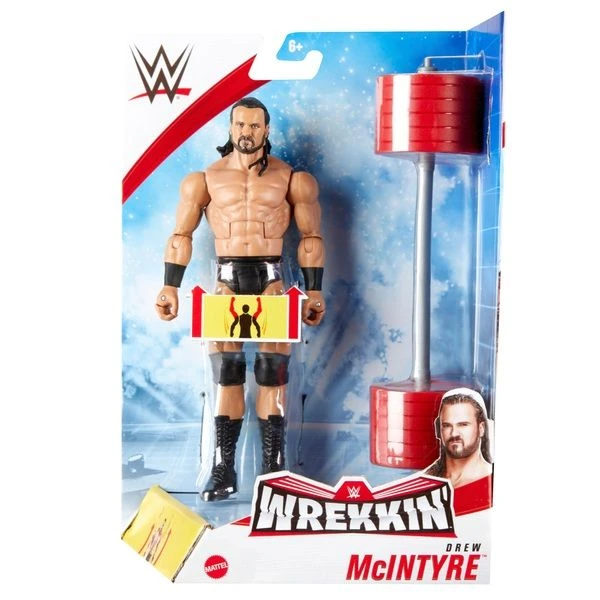 MATTEL WWE Wrekkin - Drew McIntyre Actionfigur 8 MATTEL WWE Wrekkin - Drew McIntyre Actionfigur – Bild 6