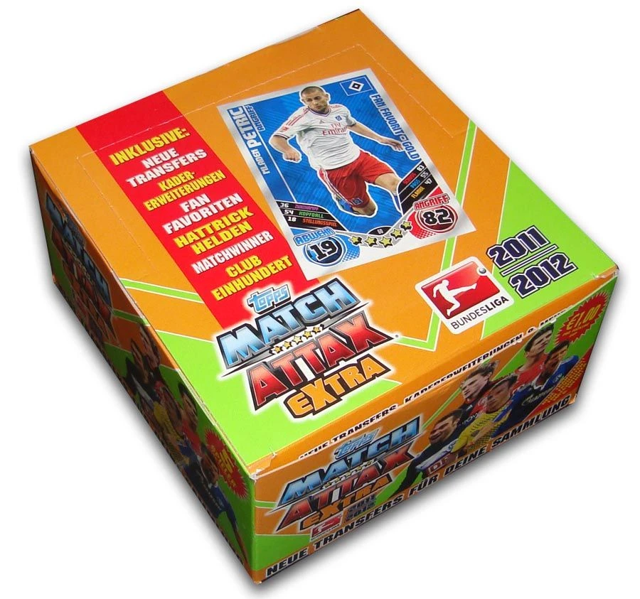 Topps Match Attax Extra 2011-2012 Booster (DE) 3 Topps Match Attax Extra 2011-2012 Booster (DE)