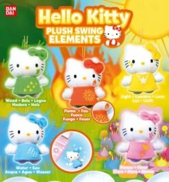 HELLO KITTY Mini Plush Swing Elements (5 St.)