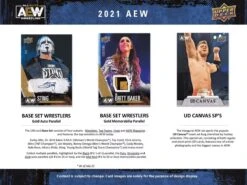 Upper Deck All Elite Wrestling (AEW) 2021 Hobby Box (EN) 8 Upper Deck All Elite Wrestling (AEW) 2021 Hobby Box (EN) -Hochwertiger Spielzeugladen 2021 aew hobby 2 1 1