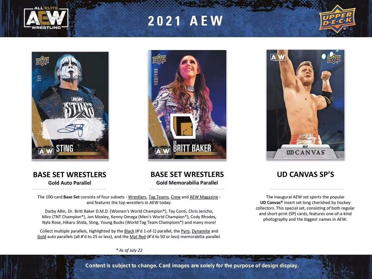 Upper Deck All Elite Wrestling (AEW) 2021 Hobby Box (EN) 5 Upper Deck All Elite Wrestling (AEW) 2021 Hobby Box (EN) – Bild 3