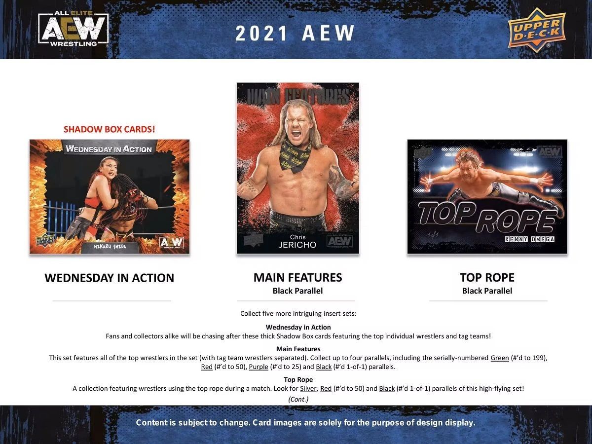 Upper Deck All Elite Wrestling (AEW) 2021 Hobby Box (EN) 4 Upper Deck All Elite Wrestling (AEW) 2021 Hobby Box (EN) – Bild 2