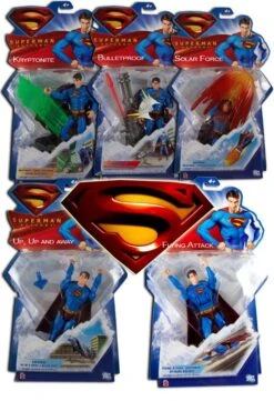 MATTEL Superman Returns Div. Superman Actionfiguren