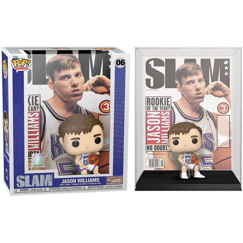 FUNKO POP! - Jason Williams Figur - NBA Sacramento Kings (Cover Slam) 3 FUNKO POP! - Jason Williams Figur - NBA Sacramento Kings (Cover Slam)