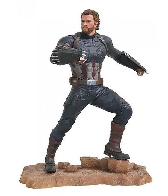 Diamond Select Marvel Gallery - Avengers 3 Captain America Figur 3 Diamond Select Marvel Gallery - Avengers 3 Captain America Figur