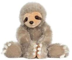 Joy Toy Faultier Bobby Plüsch 33cm Klettverschluss-Pfoten