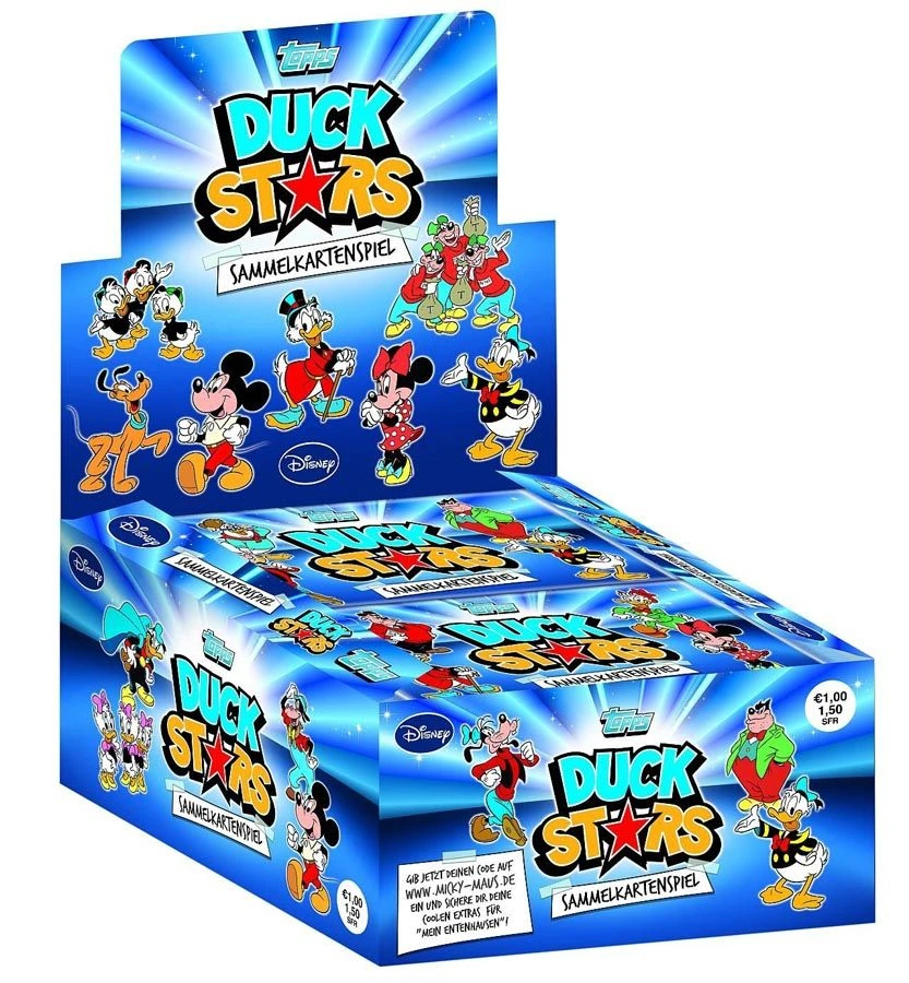 Topps Disney Duck Stars Booster Display (DE) 3 Topps Disney Duck Stars Booster Display (DE)