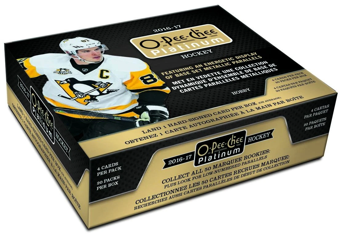 Upper Deck 2016-2017 NHL O-Pee-Chee Platinum Hockey Display 3 Upper Deck 2016-2017 NHL O-Pee-Chee Platinum Hockey Display