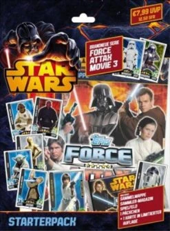 Topps Star Wars - Force Attax Movie Cards Serie 3 Starter (DE)