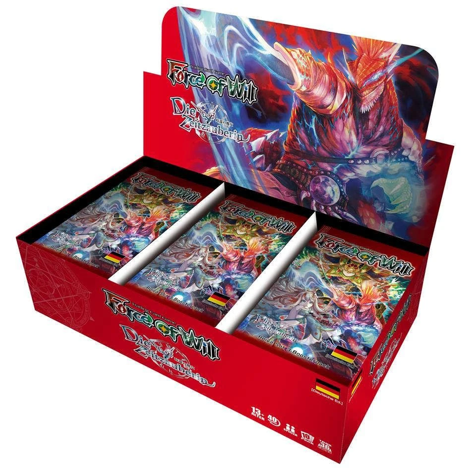Diverse Force Of Will - Die Zeitzauberin - Booster Display (DE) 3 Diverse Force Of Will - Die Zeitzauberin - Booster Display (DE)