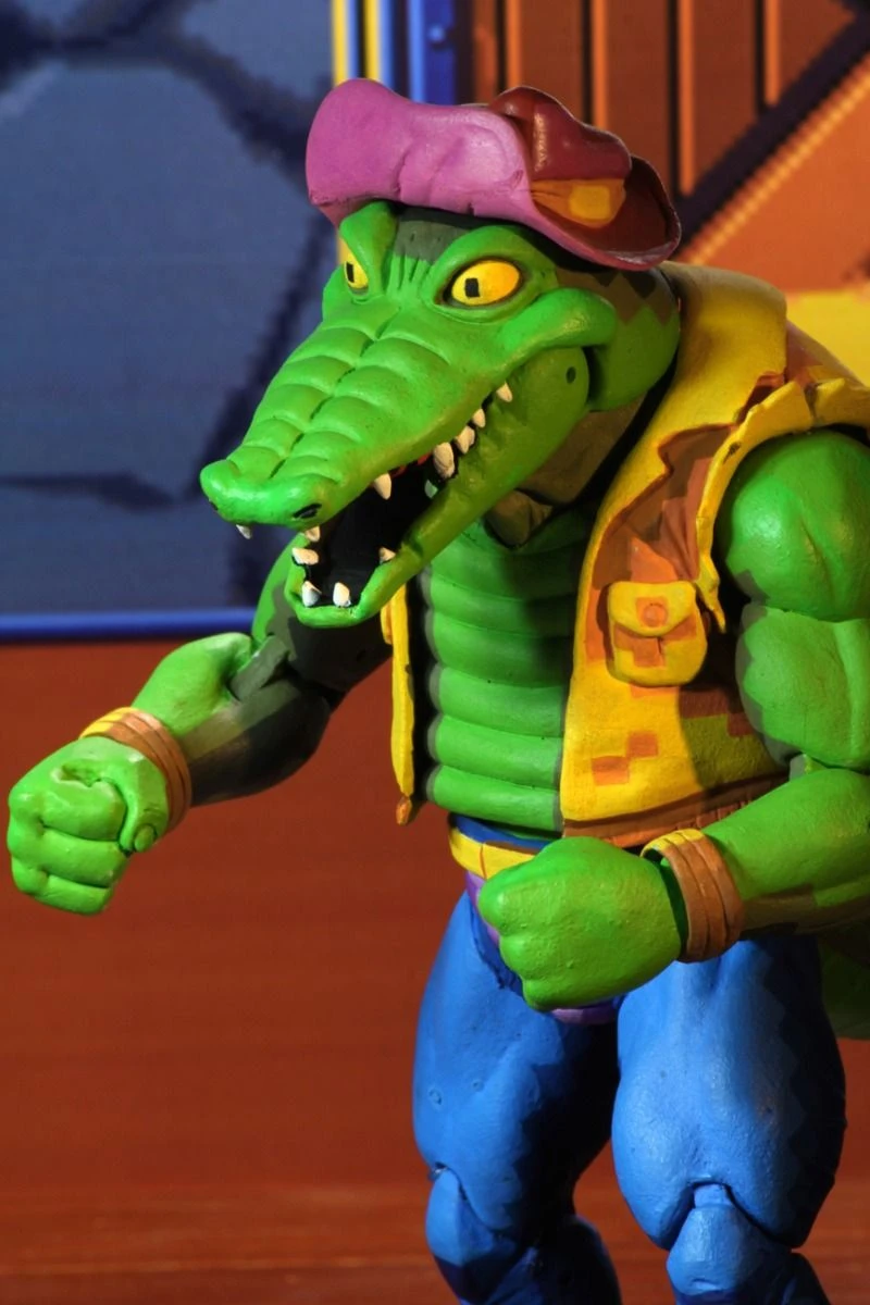 NECA Teenage Mutant Ninja Turtles - Leatherhead Actionfigur 5 NECA Teenage Mutant Ninja Turtles - Leatherhead Actionfigur – Bild 3
