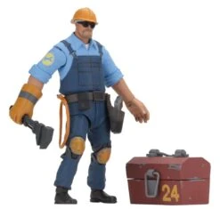 NECA Team Fortress 2 Action-Figur Serie 3.5 BLU - The Engineer -Hochwertiger Spielzeugladen 5aacc0a0a381e8dff3adee5deef5f4960e87035e10f141467cef7761b9aa05da