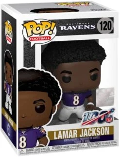 FUNKO POP! - Lamar Jackson Figur - NFL Baltimore Ravens (Home) -Hochwertiger Spielzeugladen 6163jevg5yl. ac sl1500
