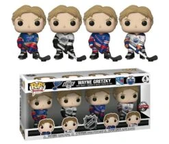 FUNKO POP! NHL - Wayne Gretzky - 4-Pack Figuren Set