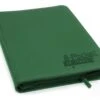 Ultimate Guard 8-Pocket QuadRow ZipFolio XenoSkin Grün