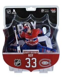NHL - Montreal Canadiens - Patrick Roy - Figur -Hochwertiger Spielzeugladen 672781306512 alt2