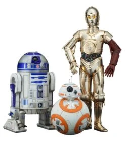 Kotobukiya Star Wars - R2-D2 + C-3PO + BB-8 ARTFX+ Statue