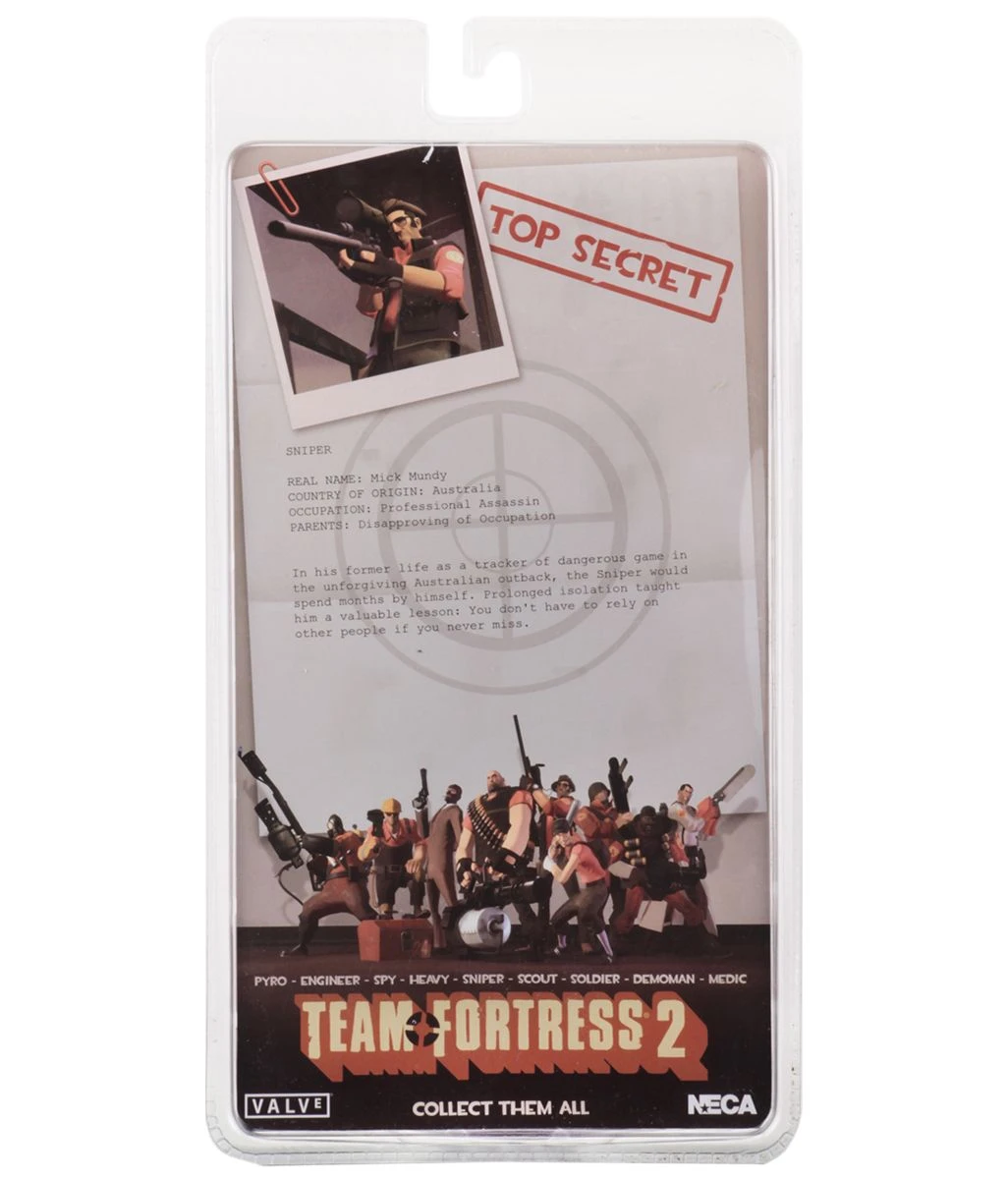 NECA Team Fortress 2 Action-Figur Serie 4 RED - The Sniper 7 NECA Team Fortress 2 Action-Figur Serie 4 RED - The Sniper – Bild 5