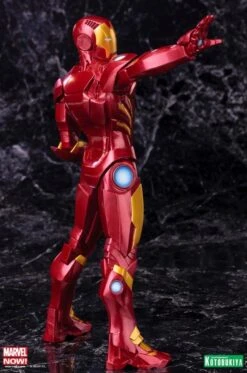 Kotobukiya Avengers Marvel Now - IRON MAN Red Color Variant ArtFX Statue -Hochwertiger Spielzeugladen 7033c4a6376a315f59be5ecebe974d63768210667f1dbad034fec848e3f447c3