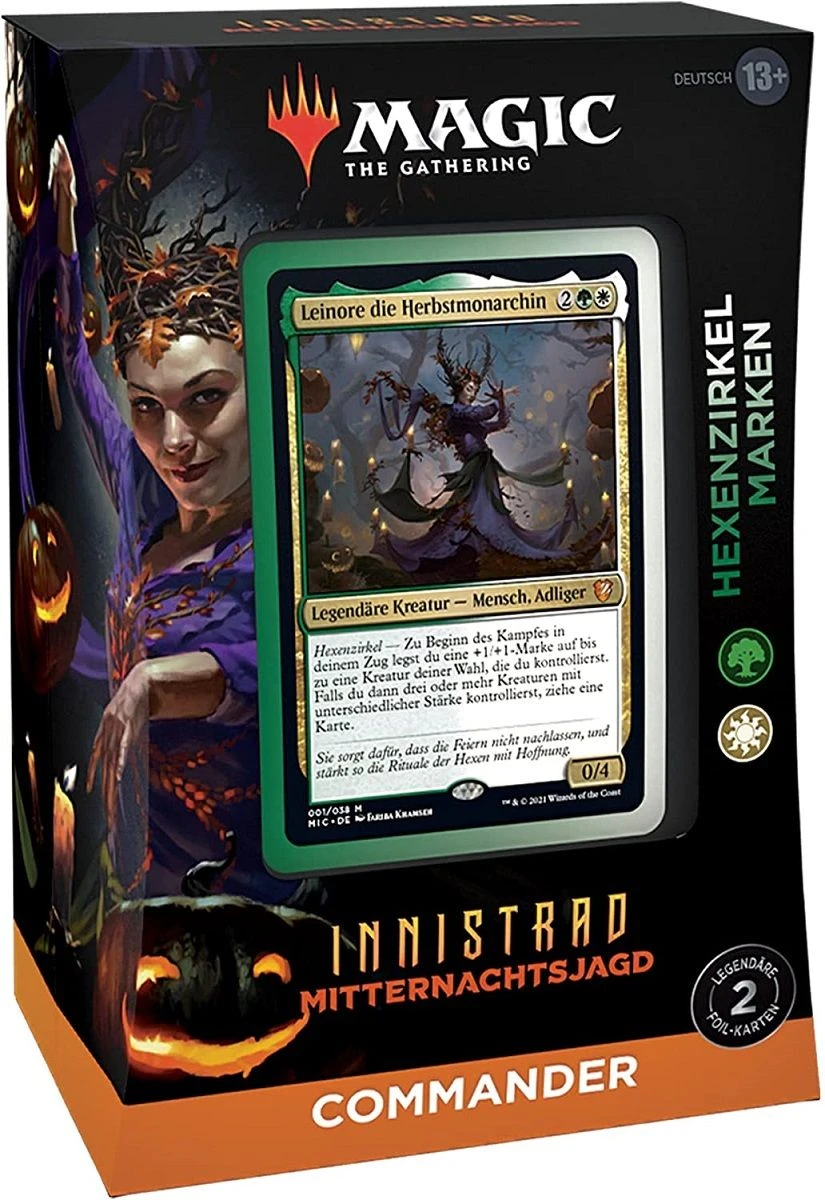Wizards Of The Coast Magic Innistrad: Mitternachtsjagd Commander-Decks 2er Set (DE) 13 Wizards Of The Coast Magic Innistrad: Mitternachtsjagd Commander-Decks 2er Set (DE) – Bild 11