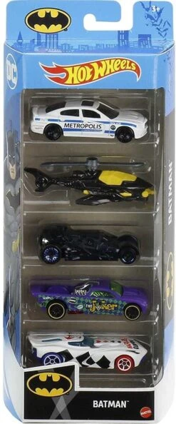 MATTEL Hot Wheels - DC Batman Die-Cast Fahrzeuge 5er-Pack -Hochwertiger Spielzeugladen 71bejte9lpl. ac sl1500 1