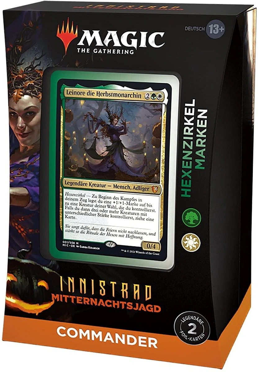 Wizards Of The Coast Magic Innistrad: Mitternachtsjagd Commander-Decks 2er Set (DE) 14 Wizards Of The Coast Magic Innistrad: Mitternachtsjagd Commander-Decks 2er Set (DE) – Bild 12