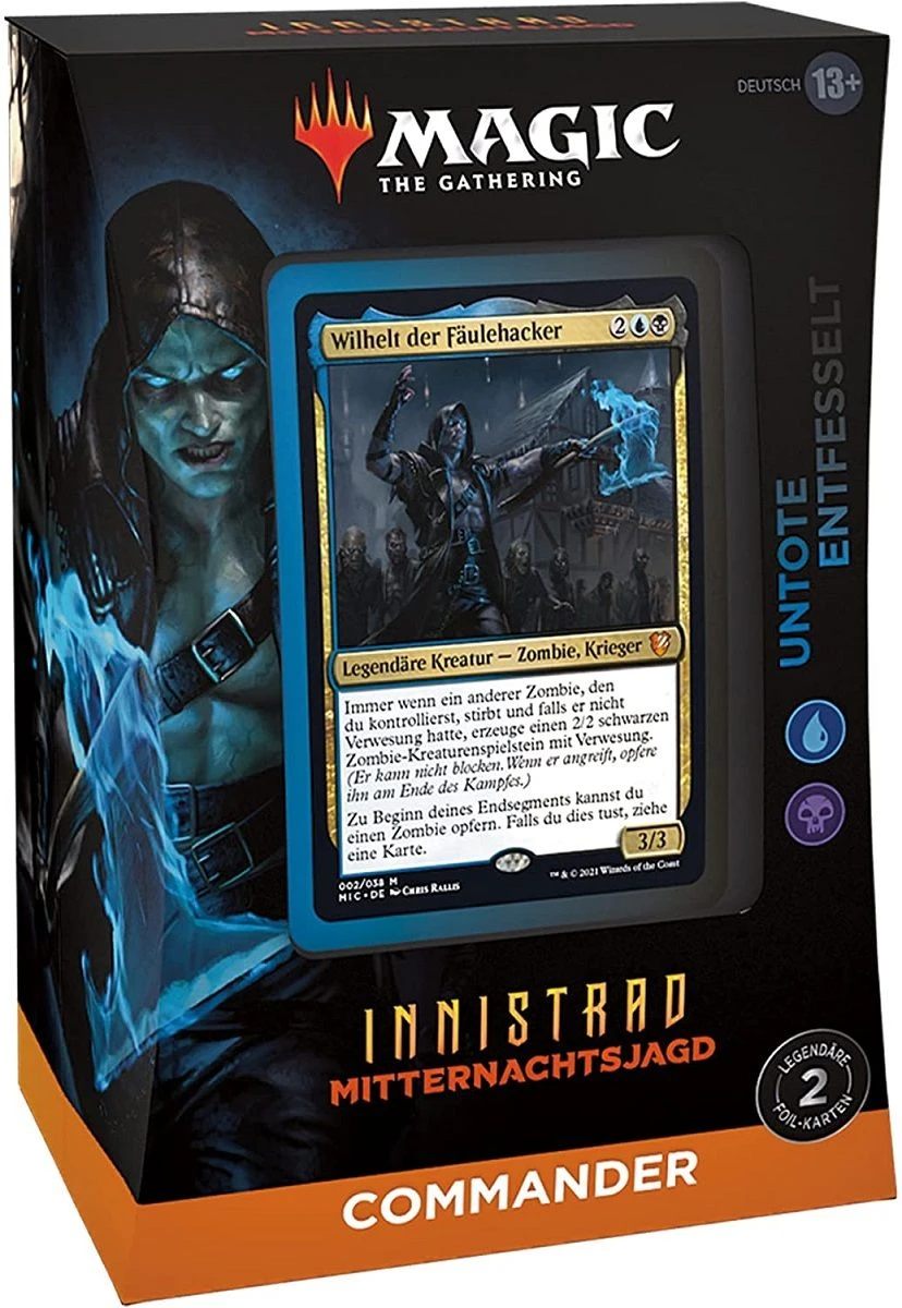 Wizards Of The Coast Magic Innistrad: Mitternachtsjagd Commander-Decks 2er Set (DE) 6 Wizards Of The Coast Magic Innistrad: Mitternachtsjagd Commander-Decks 2er Set (DE) – Bild 4