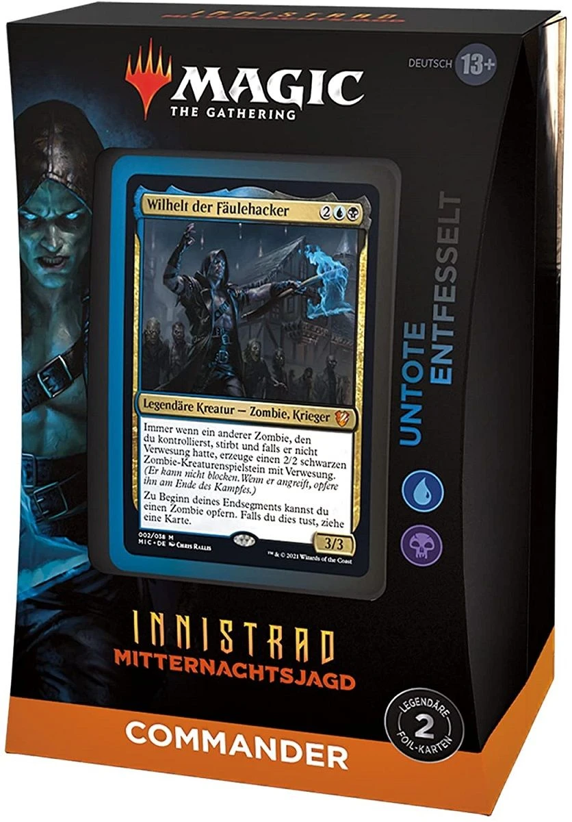 Wizards Of The Coast Magic Innistrad: Mitternachtsjagd Commander-Decks 2er Set (DE) 7 Wizards Of The Coast Magic Innistrad: Mitternachtsjagd Commander-Decks 2er Set (DE) – Bild 5