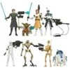 Hasbro Star Wars Clone Wars Collection Wave 1 (12 Figuren)