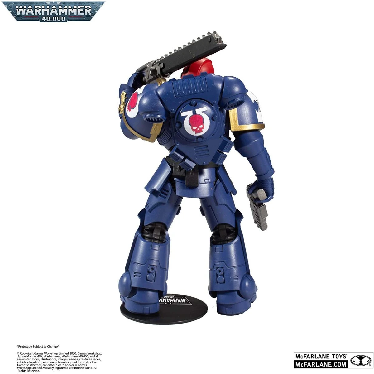 Warhammer 40k - Ultramarines Primaris Assault Intercessor Figur 5 Warhammer 40k - Ultramarines Primaris Assault Intercessor Figur – Bild 3