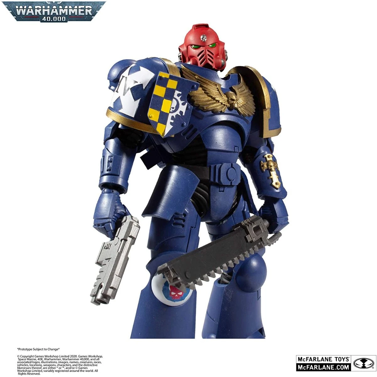 Warhammer 40k - Ultramarines Primaris Assault Intercessor Figur 8 Warhammer 40k - Ultramarines Primaris Assault Intercessor Figur – Bild 6