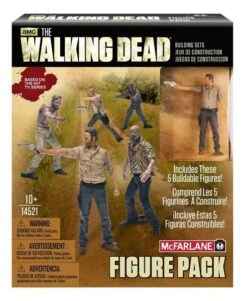 The Walking Dead Building Set - 5-Figuren Pack 1