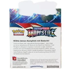 POKEMON Pokémon - Schwert Und Schild - Kampfstile Booster Display (DE) -Hochwertiger Spielzeugladen 7ba54c60b63f47f47ccc2af6518ec534