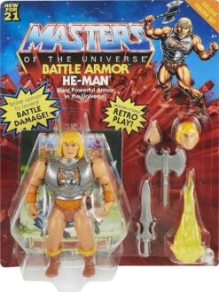 MATTEL Masters Of The Universe - Battle Armor He-Man Actionfigur -Hochwertiger Spielzeugladen 81vfrmdvecl. ac sl1500 1